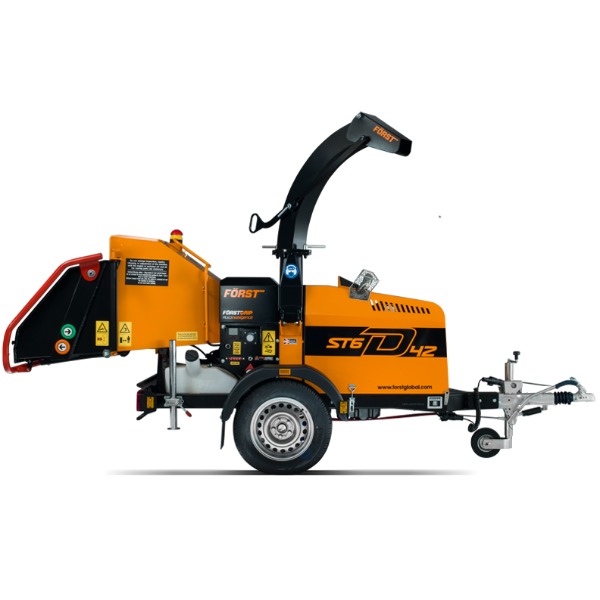 Först Houtversnipperaar ST6D 42pk Diesel