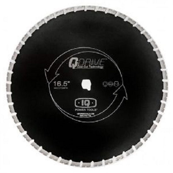 IQ Diamant Zaagblad 420mm Zwart Steen Slijtage per mm